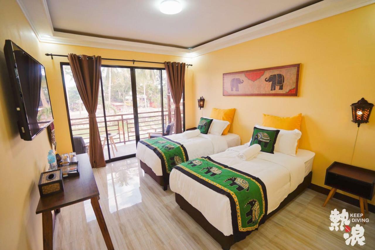 热浪潜水度假村 Keep Diving Resort Bohol Zewnętrze zdjęcie